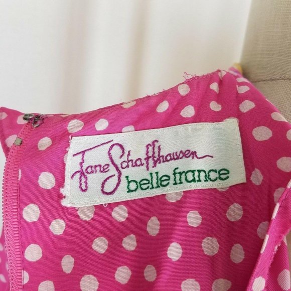 Vintage 70s Jane Schaffhausen Belle France Provençal Print Souleiado Dress 8 - Picture 8 of 10